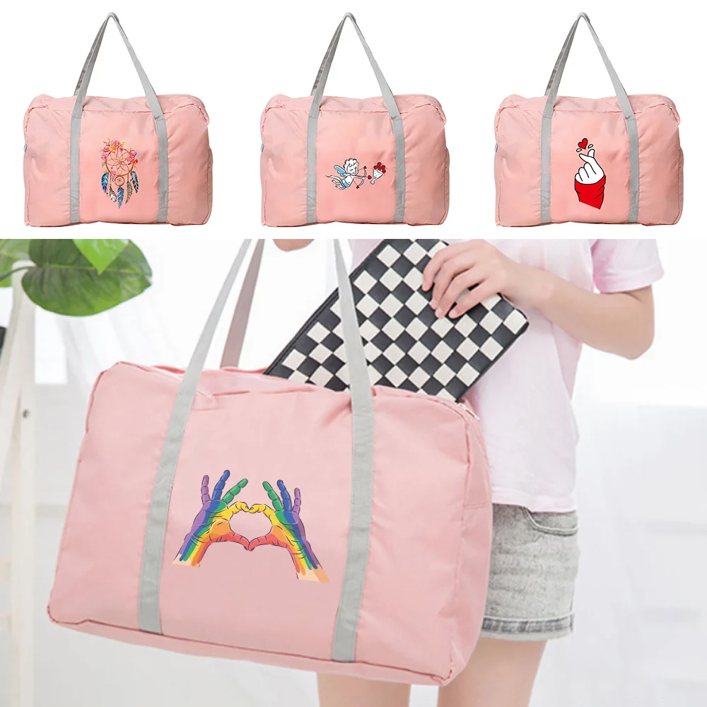 

Handheld Travel Bag Essential for Holiday Outings Casual Portable Foldable Travel Business Large Capacity Duffel Bag