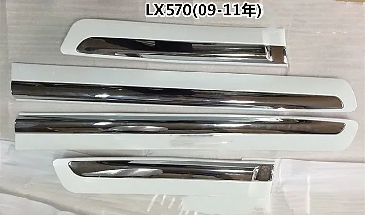 

RQXR car accessories Car body door plate strips protection for Lexus LX570 2008-2017