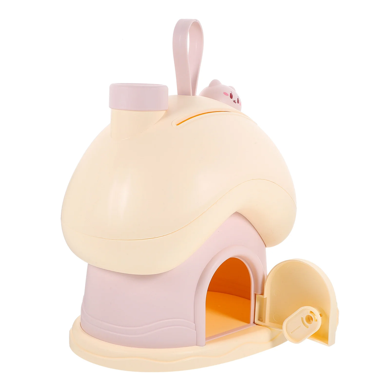 

Mushroom Shaped Piggy Bank Adorable Cartoon Design Large Capacity Durable Material Fun Birthday Present for Girls