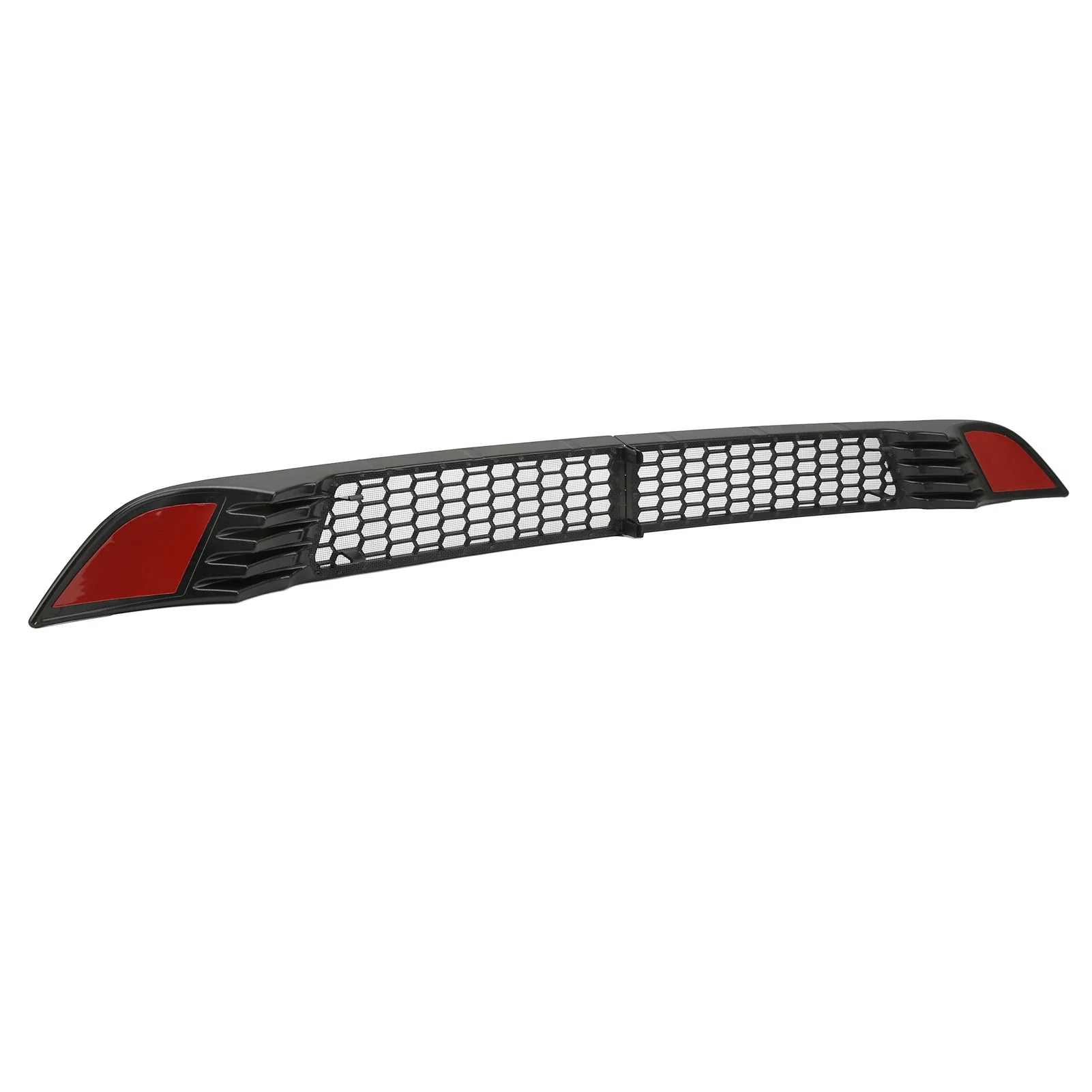 2PCS Front Grill Mesh Bright Black Bumper Vent Grille Replacement For Tesla Model Y 2020‑2023