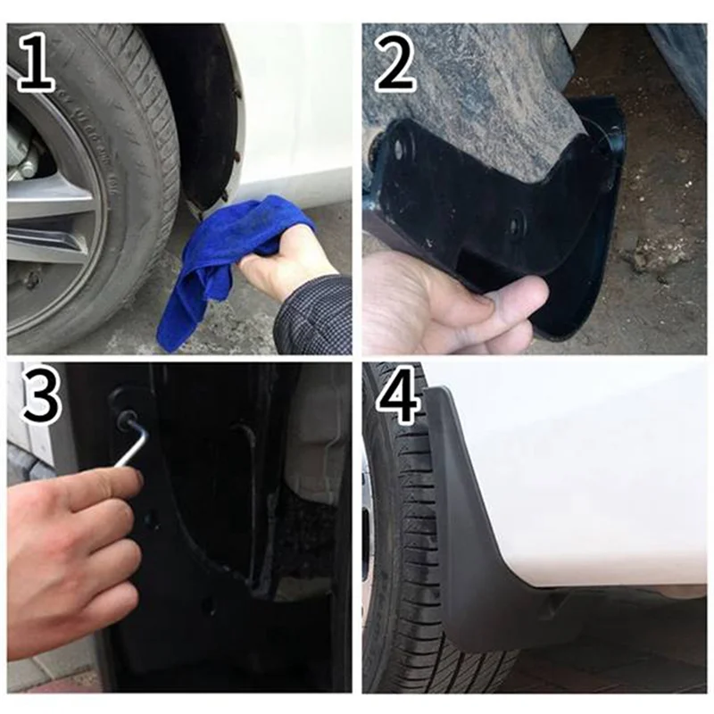 

Car Mud Flaps Mudguards Fender Mud Guard Flap Splash Flaps Replacement Parts Fit For Polestar 2