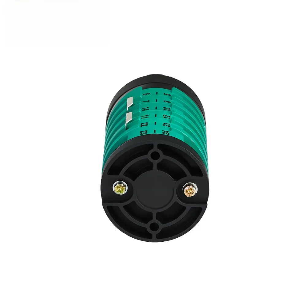 KDHC 32/6X10 6 Gas Shielded Welding Rotary Switch 10 Gear Adjustment 6 Section AC240V/440V 32A Industrial Grade