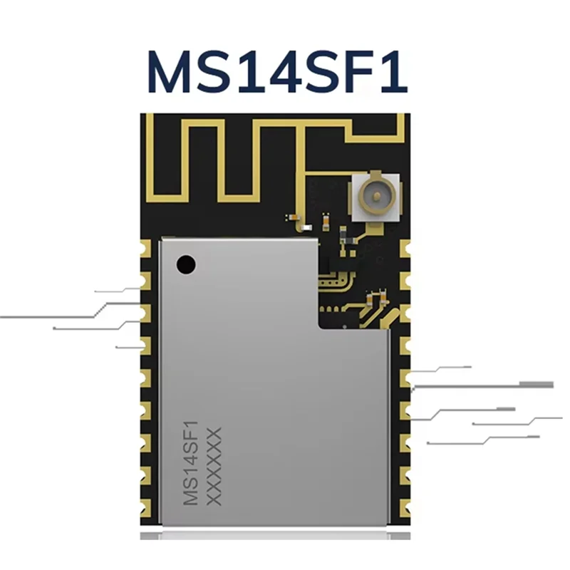 JABS-NRF7002 Dual Band 2.4G + 5G Wifi 6 โมดูลไร้สาย 1T1R Transceiver LNA MS14SF1 TWT รีโมทคอนโทรลสมาร์ทโมดูล Wifi