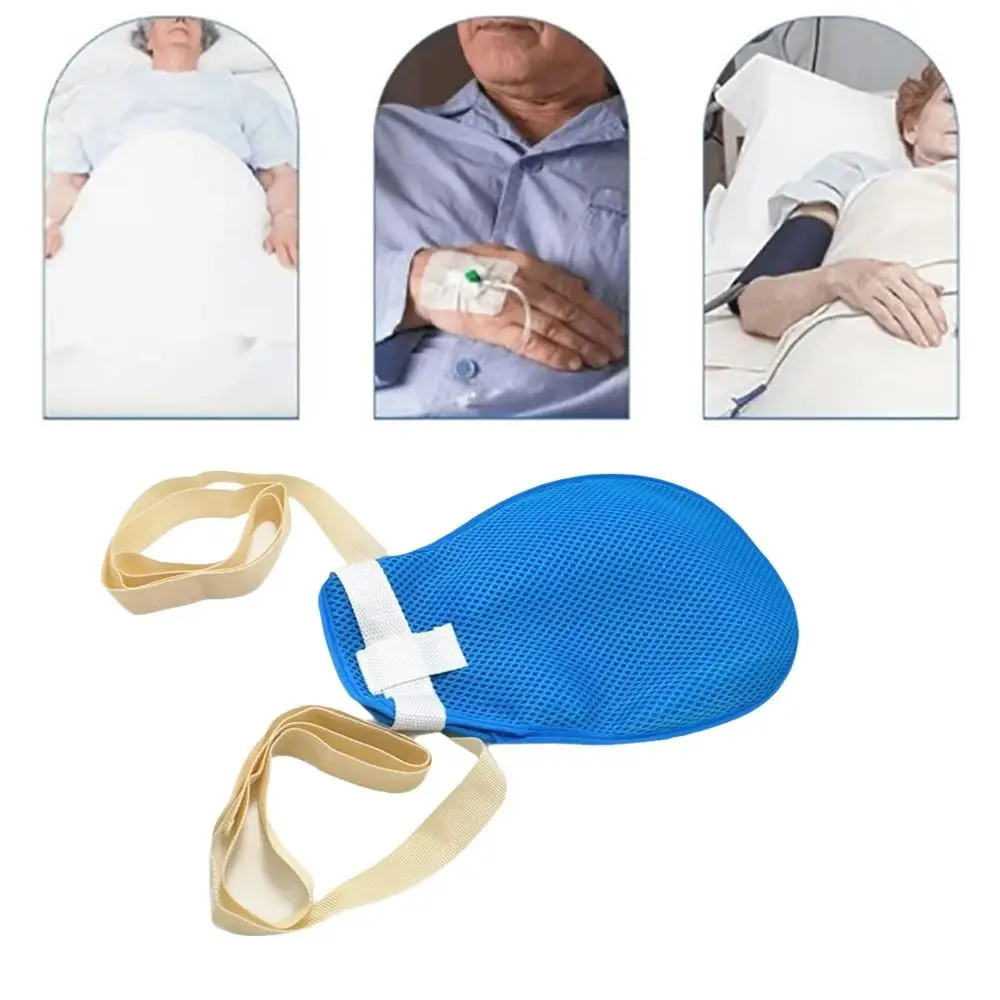 Breathable Anti Pull Tube Restraint Gloves Zipper Detachable Hand Infection Protectors Wrist Strap Anti Scratch