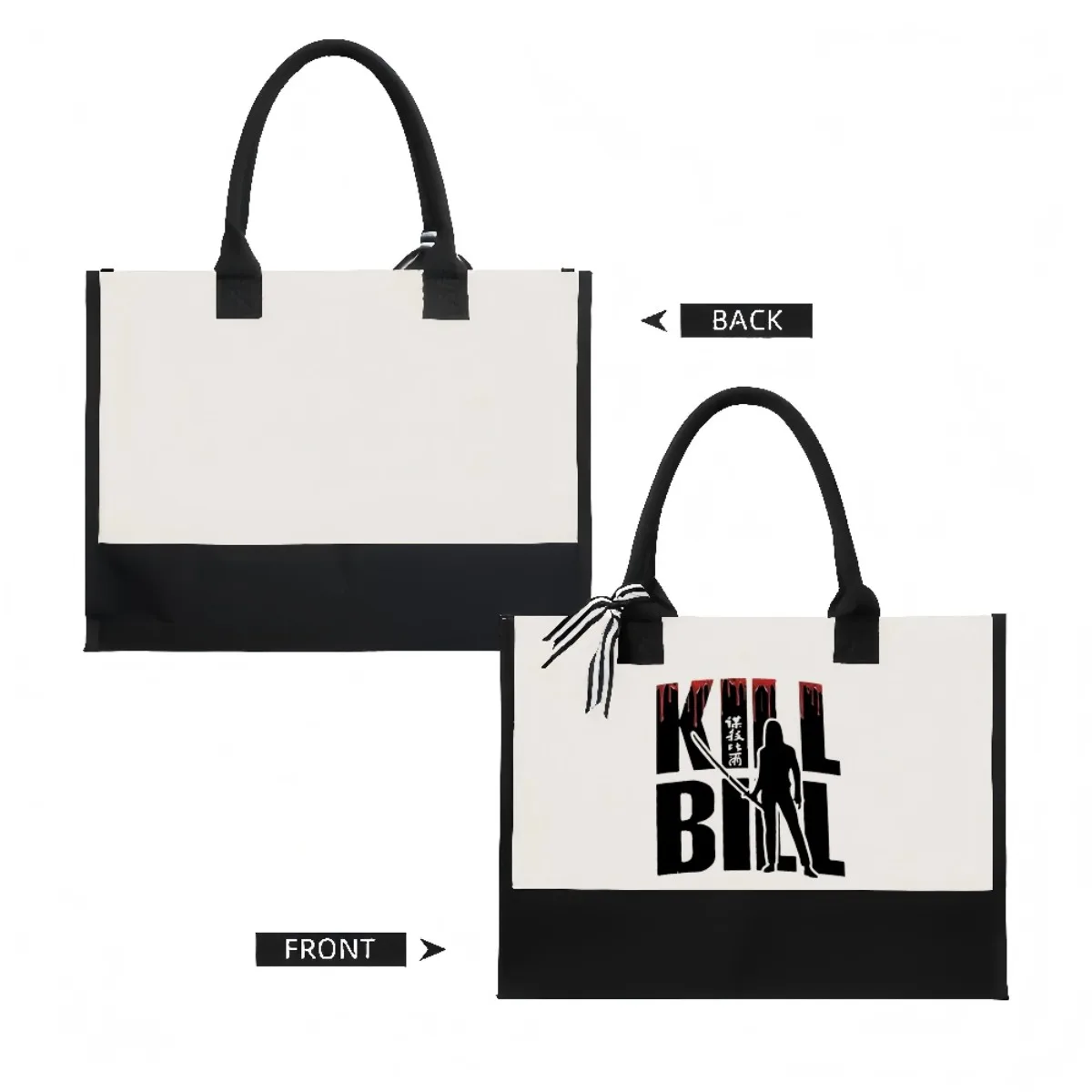 بيل 2026 وصول جديد موضة عملية واسعة قابلة لإعادة الاستخدام حمل حقيبة نمط طباعة 2 لهجة الثقيلة حقيبة كتف كبيرة ل أ