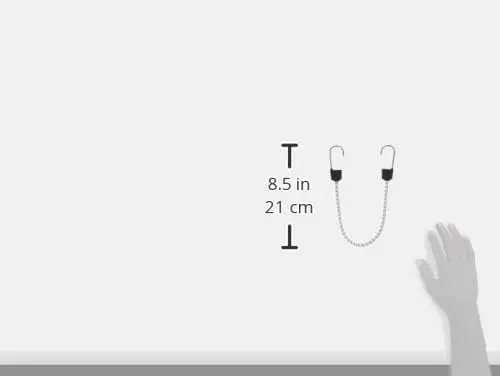 - Cordão elástico de âncora dupla marinha 18\u201D - resistente a UV e às intempéries
