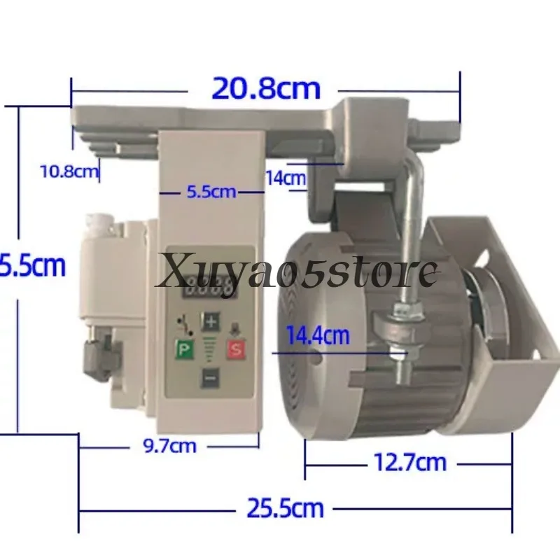 550W Household Sewing Machine Energy-Saving Motor Modification Silent Integrated Foot Pedal Electric 220V Speed Regulating Motor