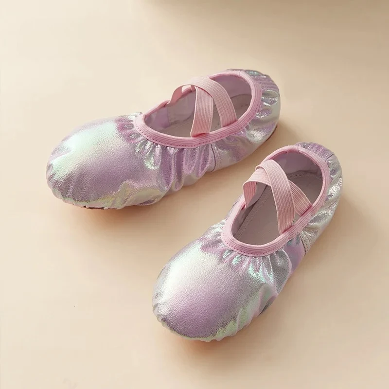 Multi-Color Soft Sole Chinese Dance Shoes Children Special Baby Ballet Split-Sole for Girls Toddler Slippers for Little Big Kid