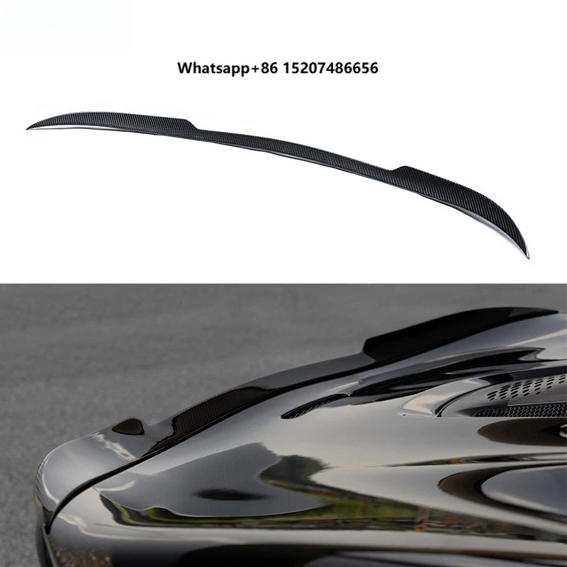 Dry Carbon Fiber Body Kit Ducktail Rear Spoiler