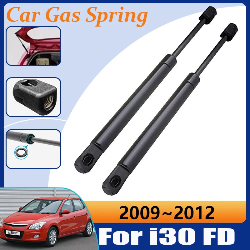 

For Hyundai i30 FD 2009~2012 2010 Car Accessories Trunk Hydraulic Rod Tailgate Gas Strut Shocks Strut Lift Supports Prop Shock