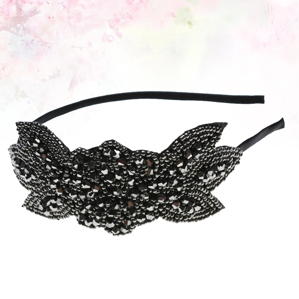 

1920s Headband Has Hair Hat Wedding Headwear Bride Accessories Formal Headbands Women