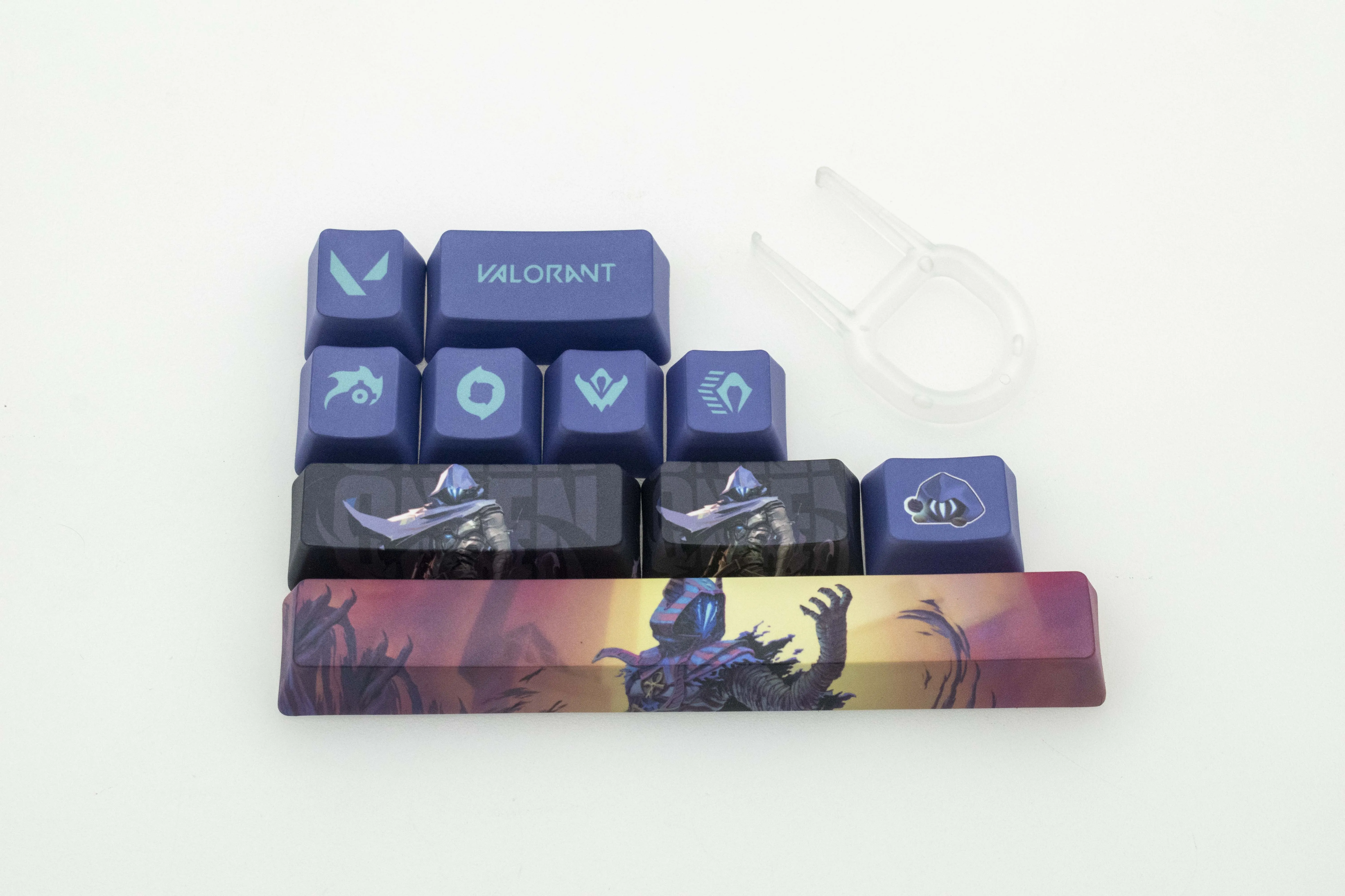 Valorant Keycaps Omen OEM Profile 10Keys PBT Dye Sub Keycaps
