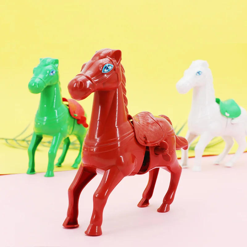 Chain Up Jumping Horse puzle Toys para niños, juguetes nostálgicos, regalos para niños, gran oferta