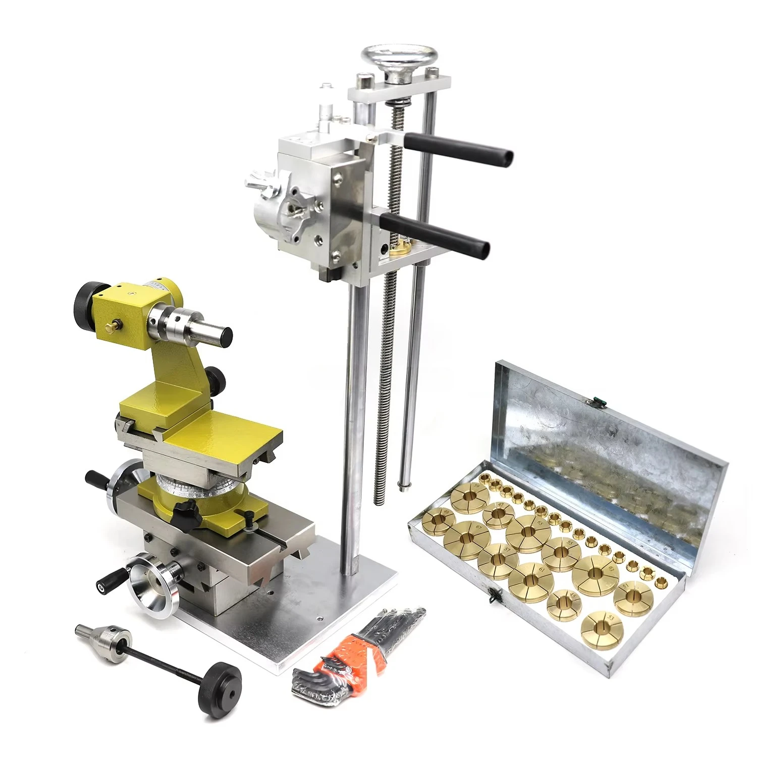 27 sets of diamond cutting facet machine with chuck bracelet engraving machine micro engraving machine with fixture