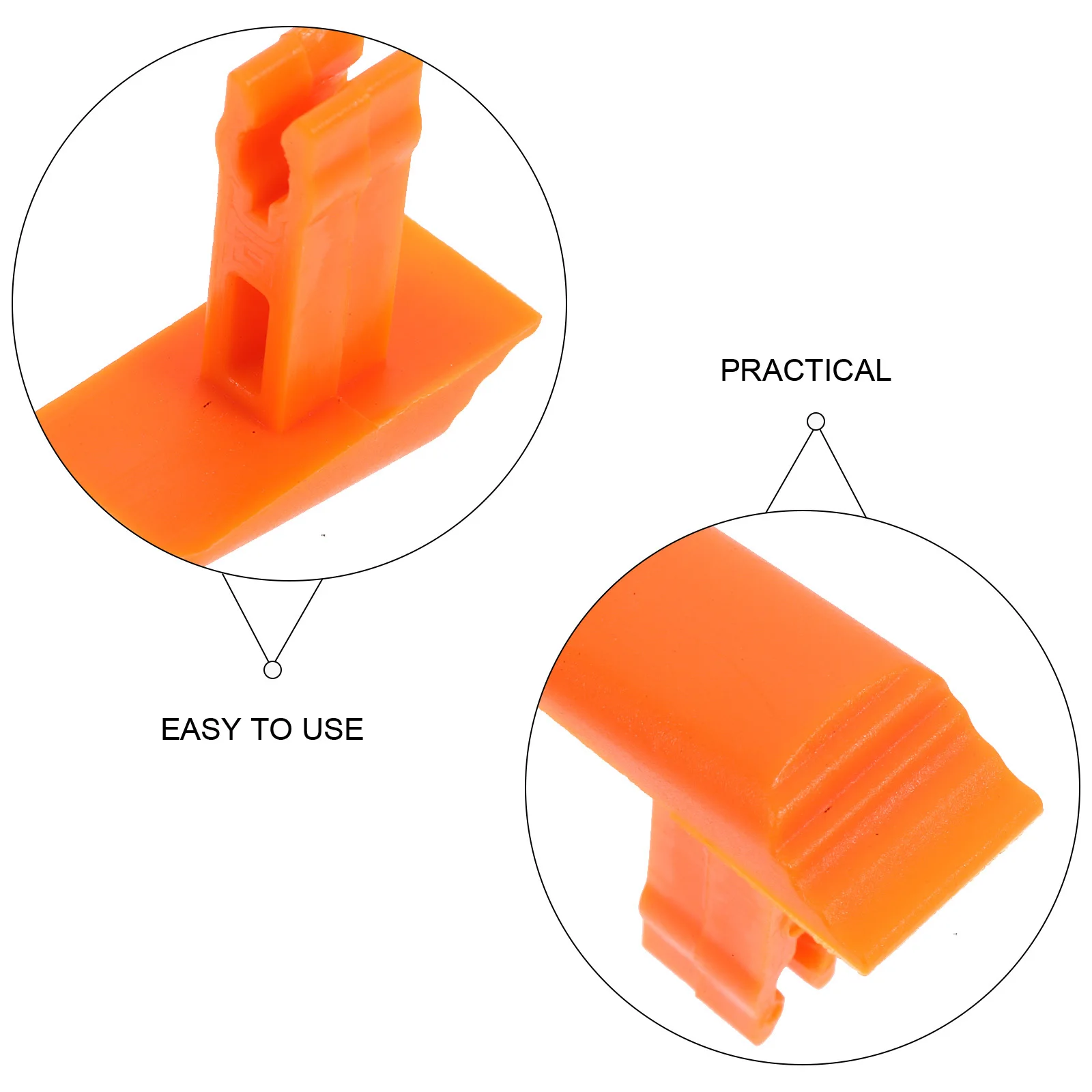 10 قطعة مفتاح تلسكوبي 1.26X1.26X0.59In قفل بلاستيكي مشبك تمديد سلم استبدال أجزاء العالمي سلم الملحقات