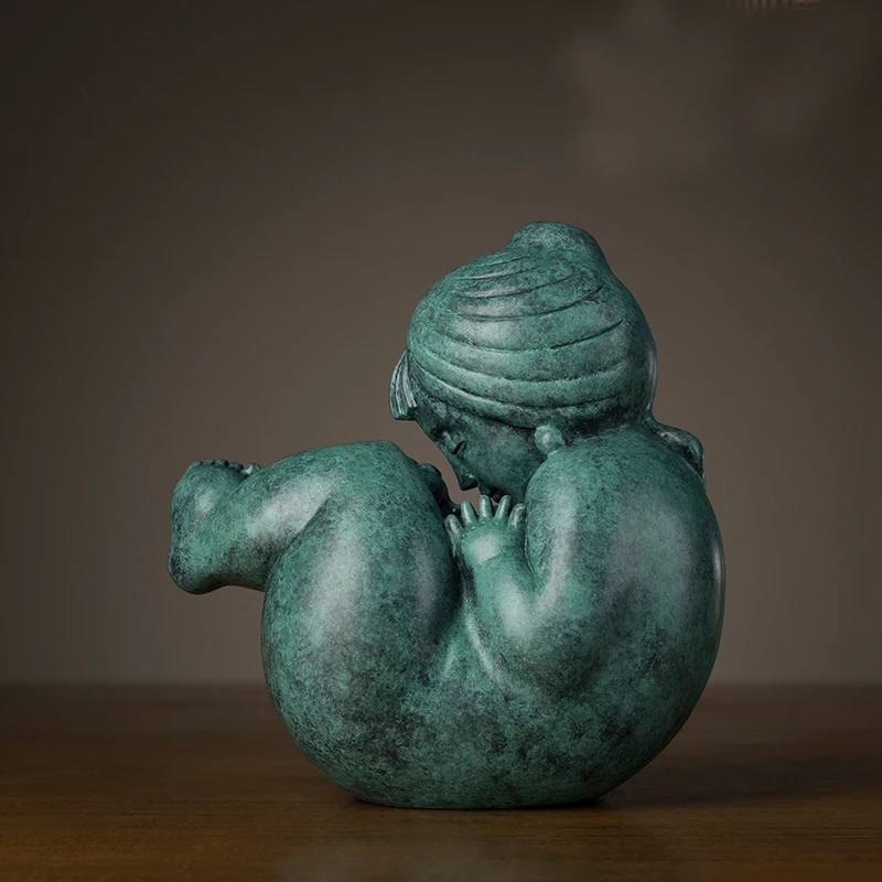 NEW Collection GOOD LUCK Bronze carving Art Master HAN WORK 