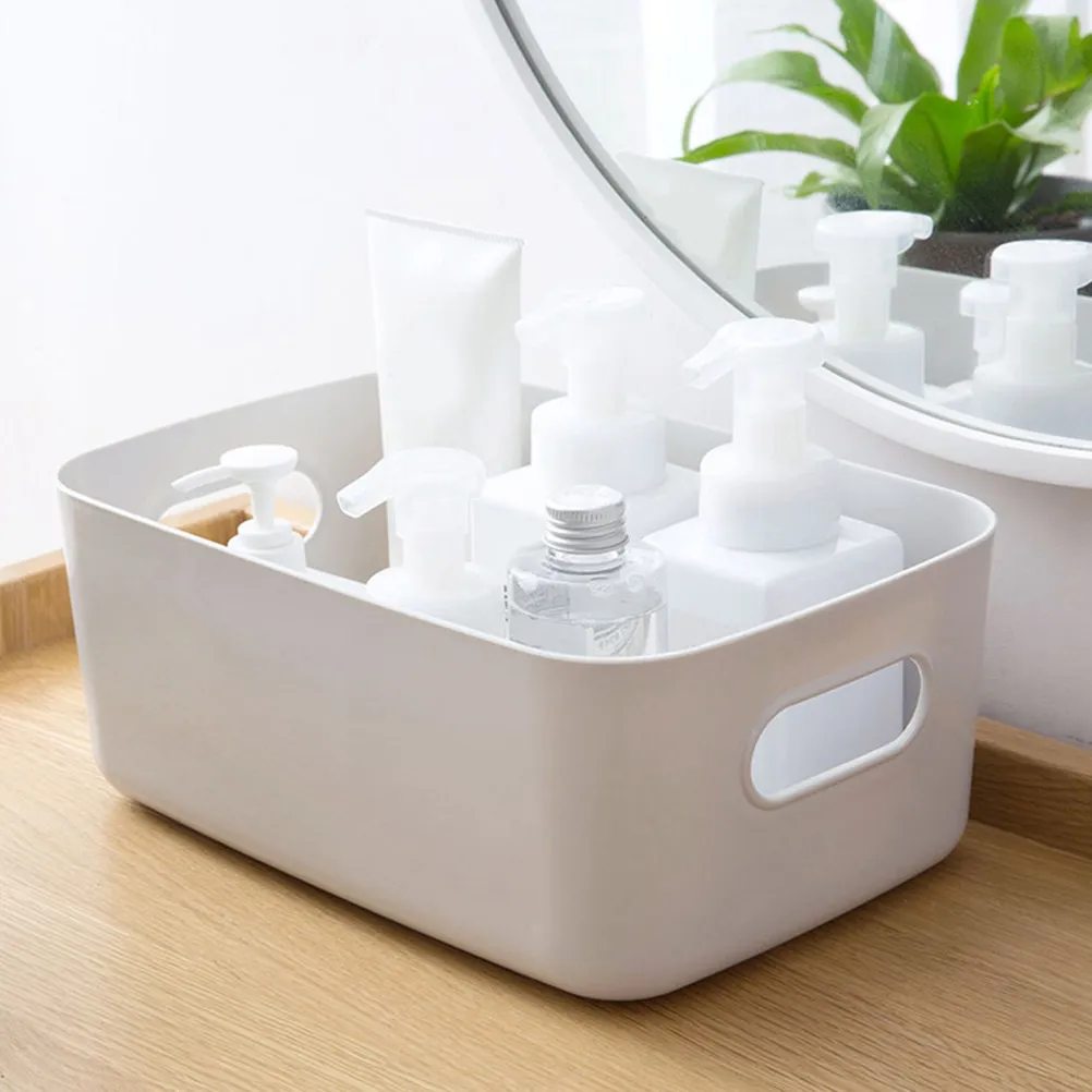 

Набор из 3 многофункциональных серых органайзеров для хранения: легкие контейнеры для дома, офиса, ванной комнаты