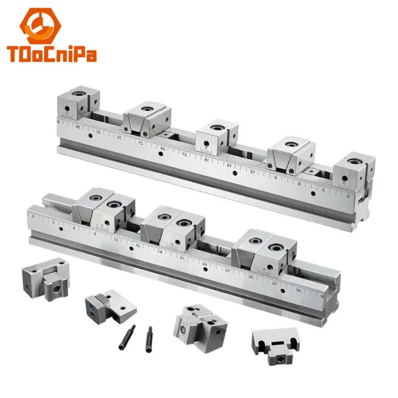 Multi-Station Vise Jig Machining Center CNC Precision Vise High Precision Flat Vise Flat Nose pliers Table Vise