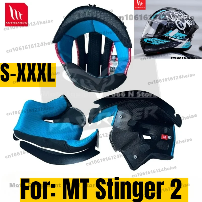

Оригинальная подкладка для шлема для MT STINGER 2 и Thor 3, сменная подкладка для шлема, включая ушную подкладку, оригинальные аксессуары из губки