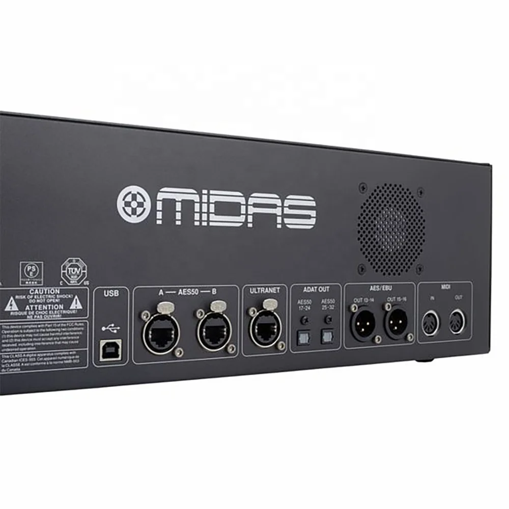 Midas DL32 Stage Box 32 Inputs 16 Outputs Midi In/Out Line Array Speaker Pa System Outdoor Stage Live Show Music Equipment
