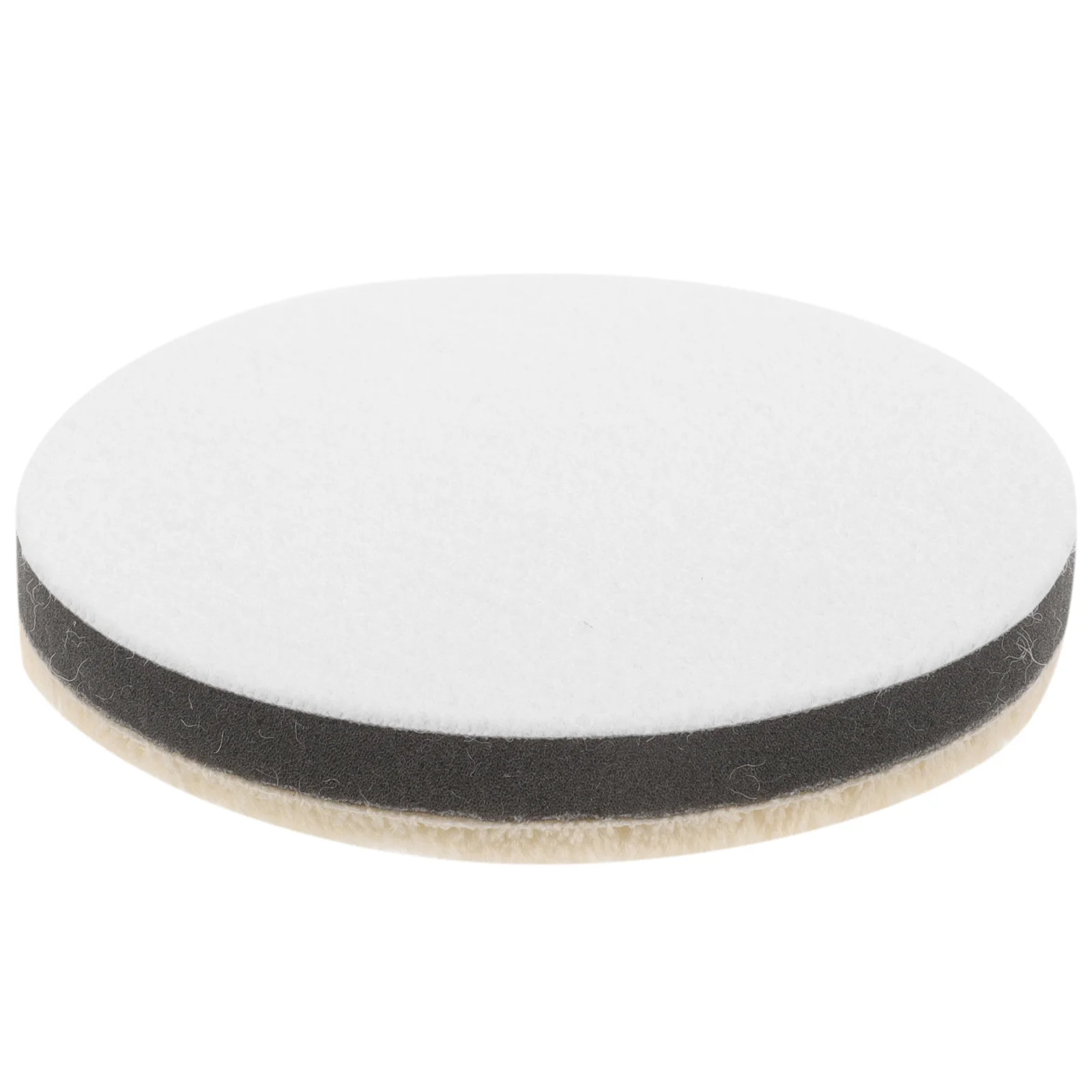 وسادة عازلة من الصوف لإسفنجة تلميع السيارة، أداة تنظيف مدمجة خفيفة الوزن ومتعددة الأغراض لأرضيات أثاث السيارات