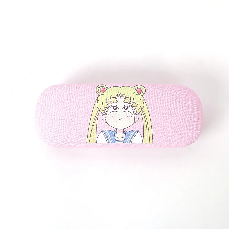 Sailor Moon Spectacle Case Cute Cartoon Eyeglasses Cases Eyeglasses Cloth Storage Box Kawaii New Glasses Accessories Kids Gifts