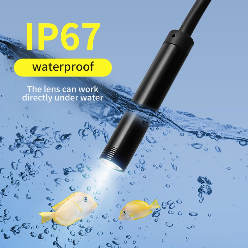 Pipe Endoscope 1080P8mm Camera Suitable For Android Apple Mobile Phone  Inspection Pipe Car Endoscope