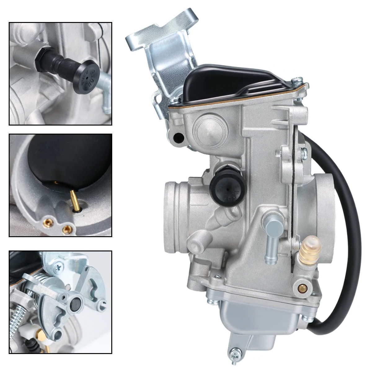 Alconstar For MIKUNI TM33-8012 Flat Slide With Accelerator Pump fit for Suzuki DR350 Kawasaki KLX250 Yamaha TTR250