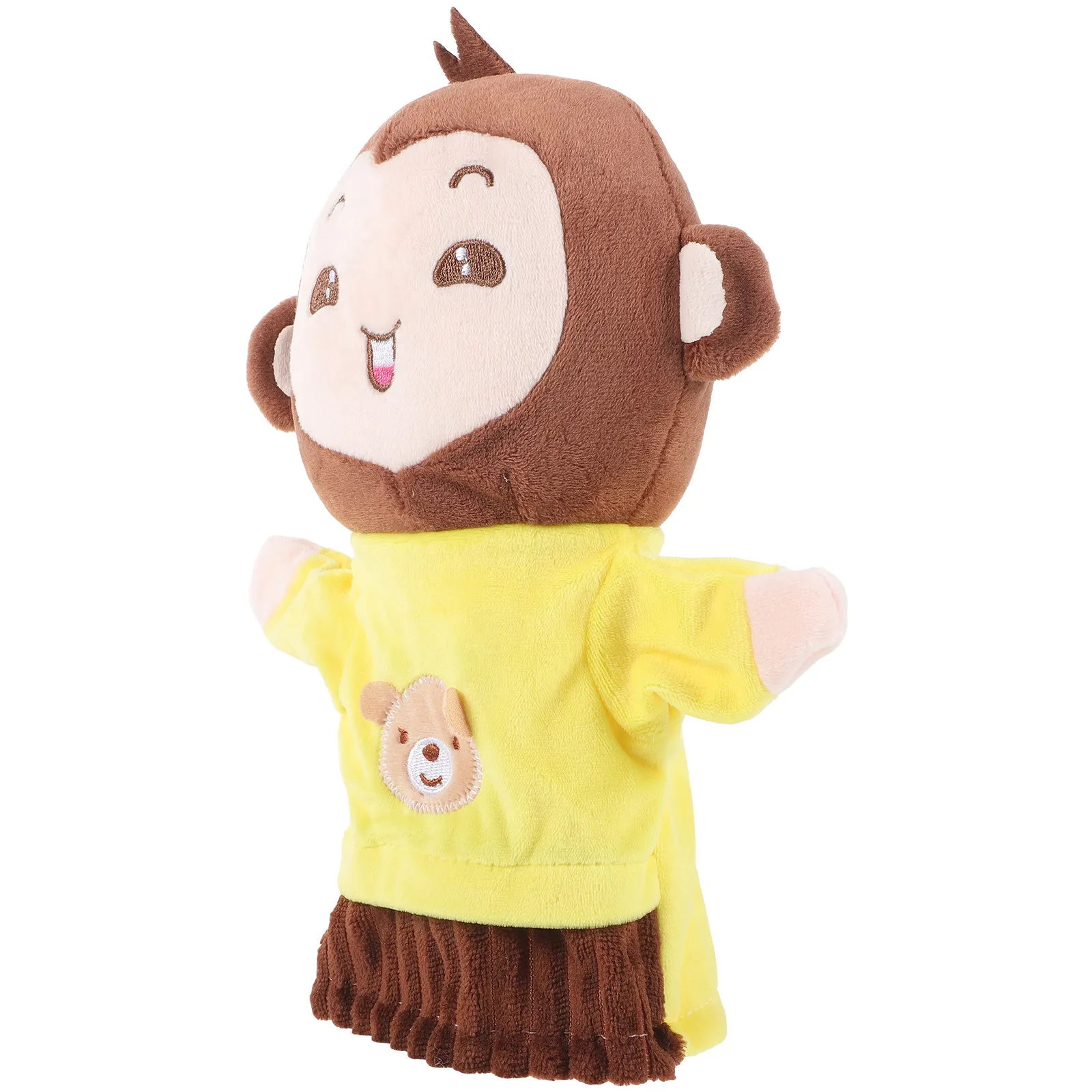 

Очаровательная плюшевая кукла-обезьянка на руку, интерактивная игрушка для детей, для ролевых игр, декоративный подарок, куклы-животные на руку