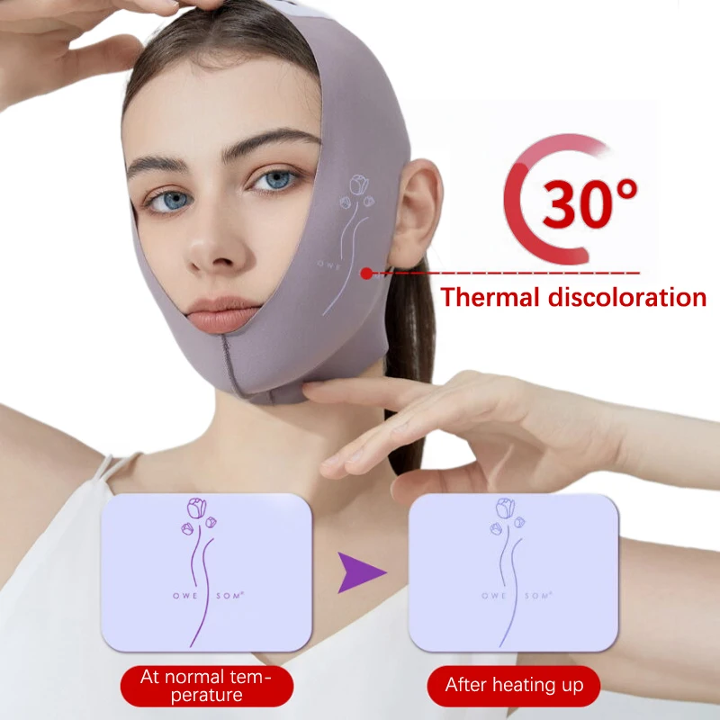 Verstelbare V-Face Bandage Lift Up Riem Verminderen Dubbele Kin Gezicht Beeldhouwen Slaapmasker Gezicht Huidverzorgingstool Gezicht Lifting Tapes