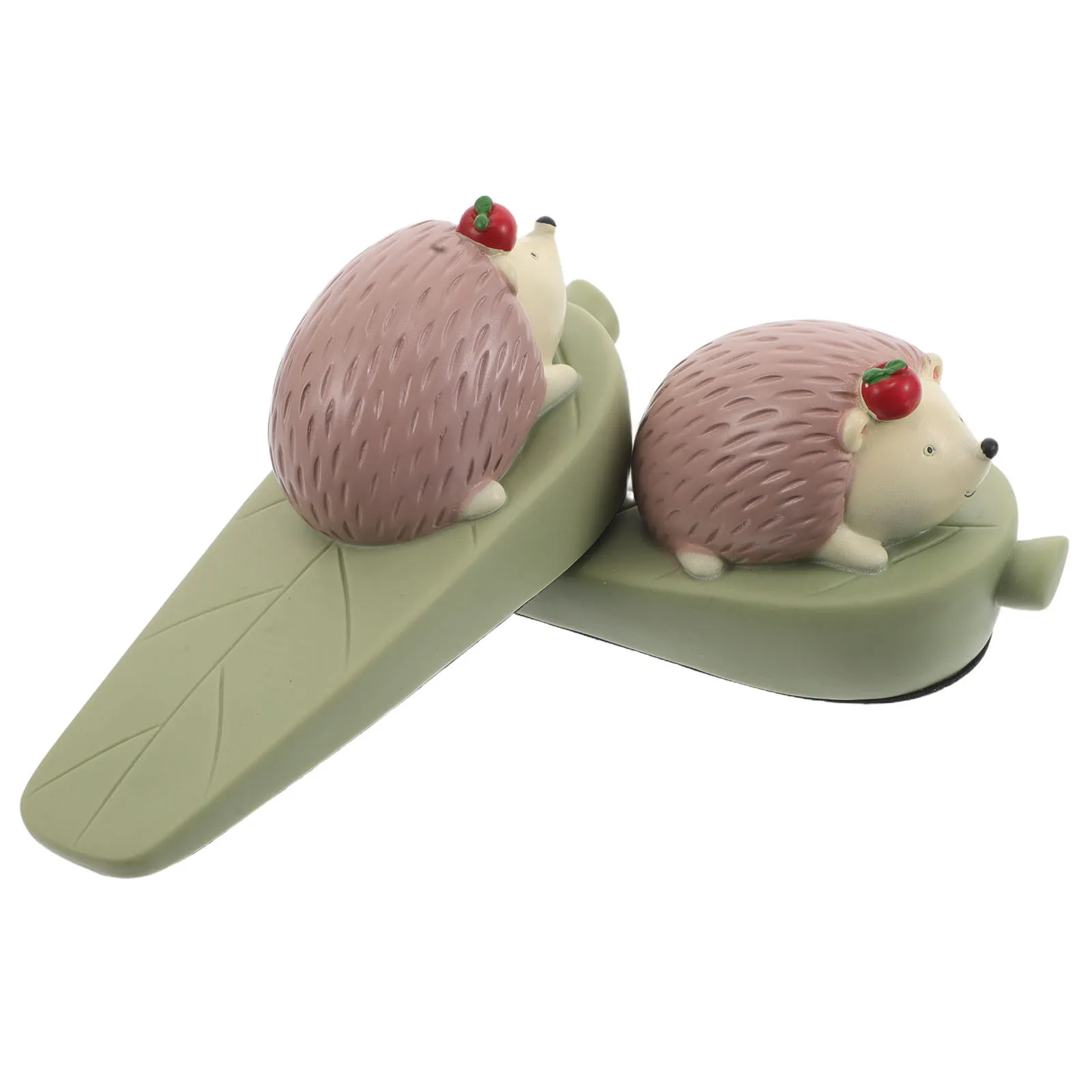 

2Pcs Novelty Door Wedges Adorable PVC Animal Shaped Doorstops for Interior Decor Child Safety Protection Animal Doorstop