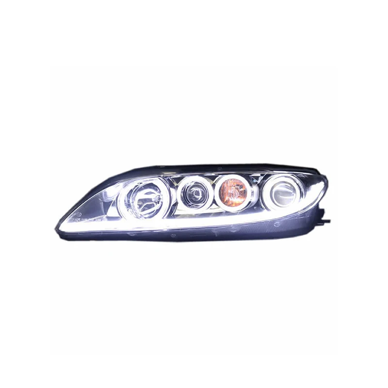 Customized Full LED Headlights For Mazda 6 Bi-xenon Projector Lens Front Lamps With DRL