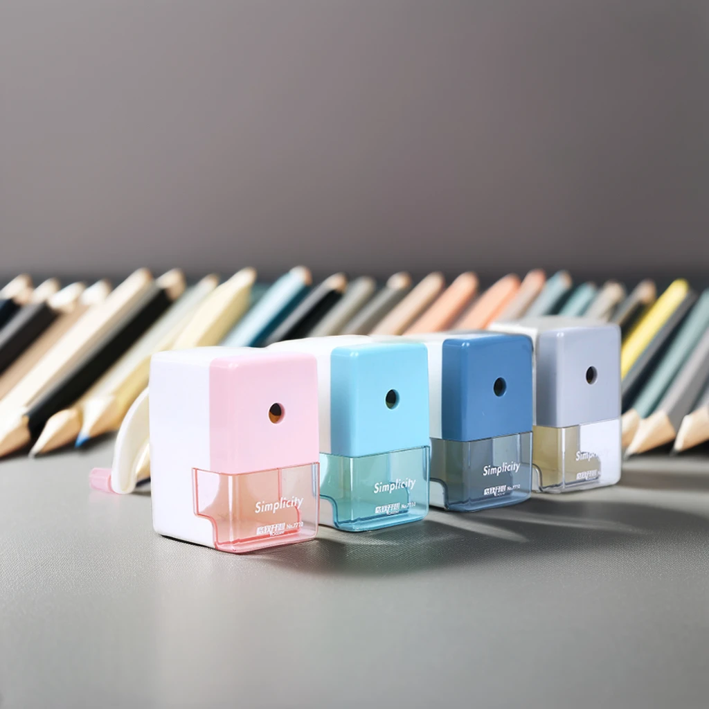 Custom Mechanical Pencil Sharpener For School Kids Cute Manual Stationery Suppliers