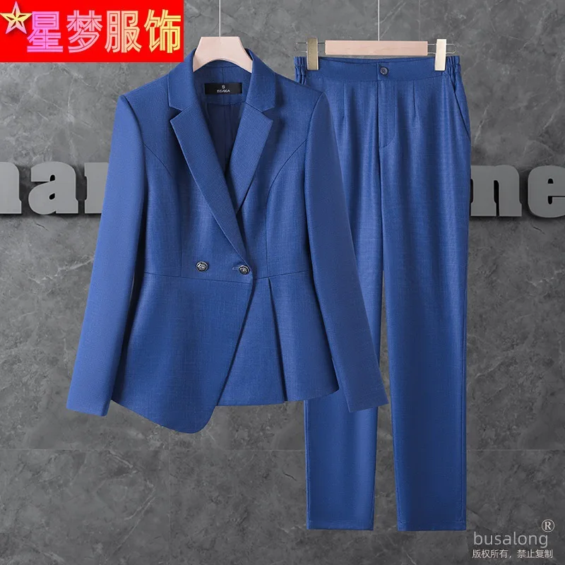 

Autumn and Winter Long Sleeves Business Wear Suit Graceful and Fashionable Formal Suit Jacket Business Manager Work Clothes Fema