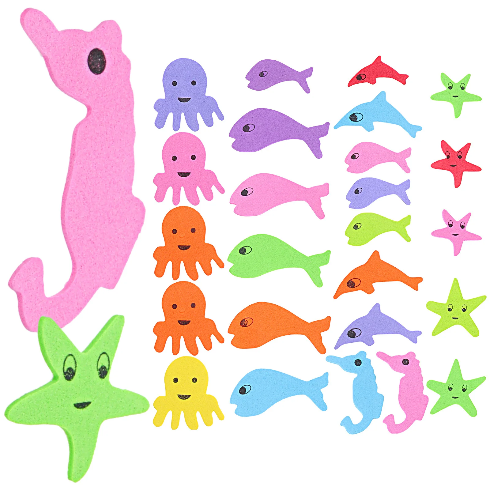 

5 Bags Gold Foil Fish Stickers Eva Marine Animal Decals Self Adhesive for DIY Crafts Scrapbooking Gift Tags Fish Decals