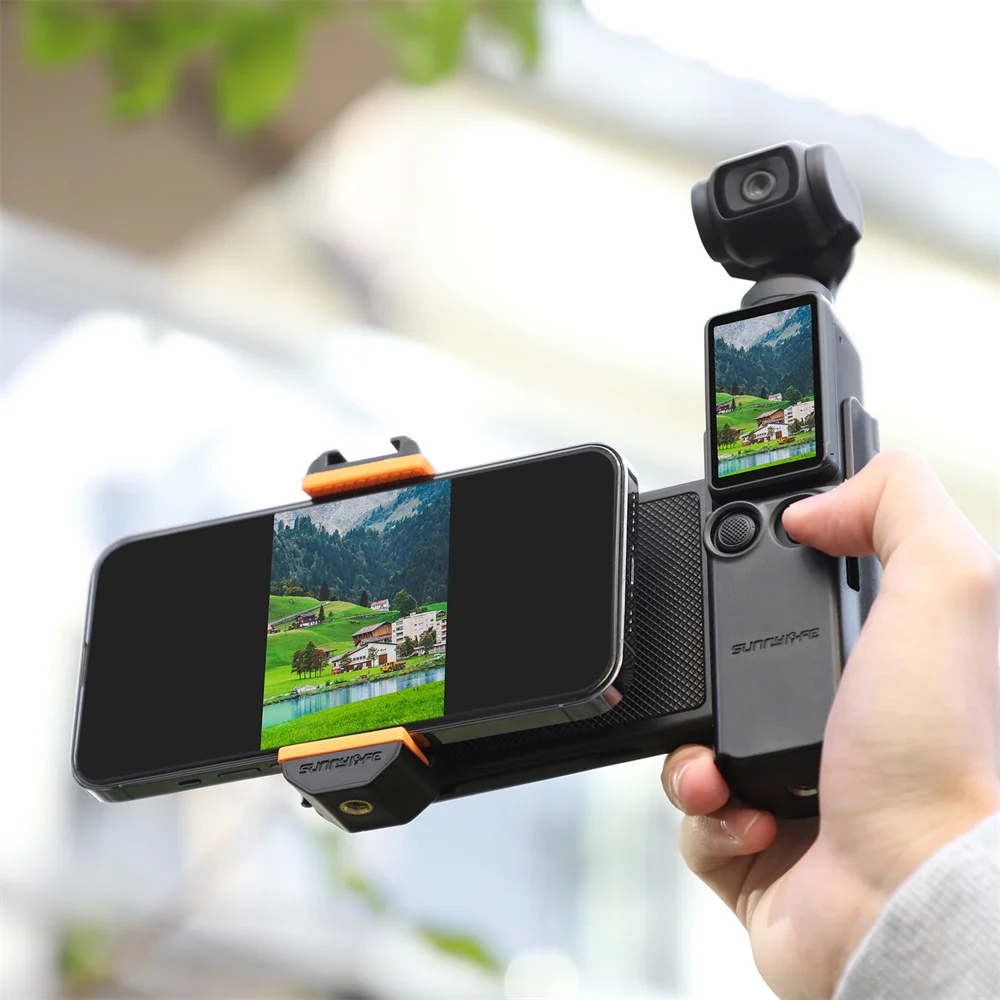 Osmo Pocket 3 Mount Phone Holder For DJI Osmo Pocket 3 Handheld Holder Extension Rod Cold Shoe Filter Storage Case Accessories