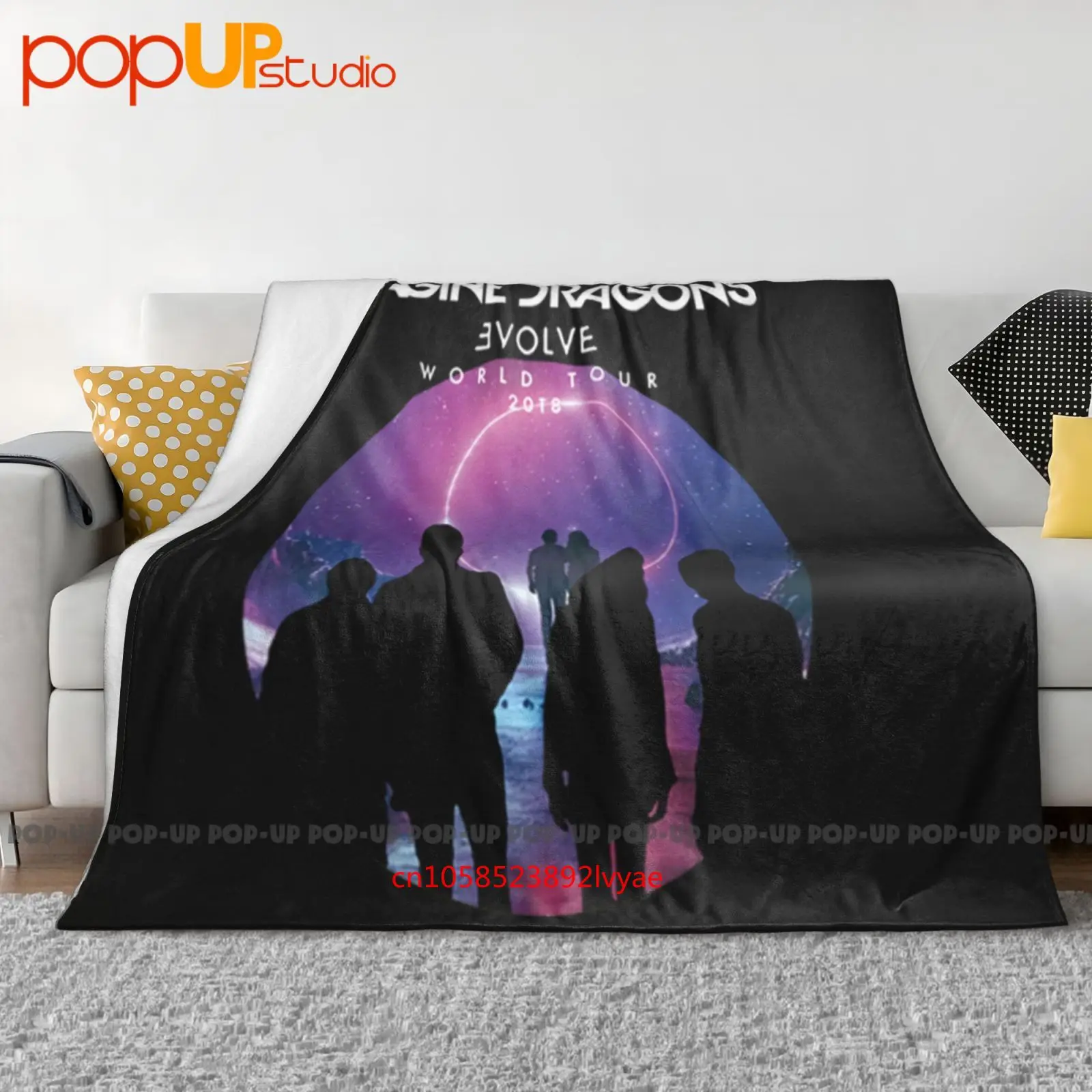 Imagine Dragons Evolve World Tour 2018 Concert couverture Ultra-douce couette hiver housse de canapé housses de lit