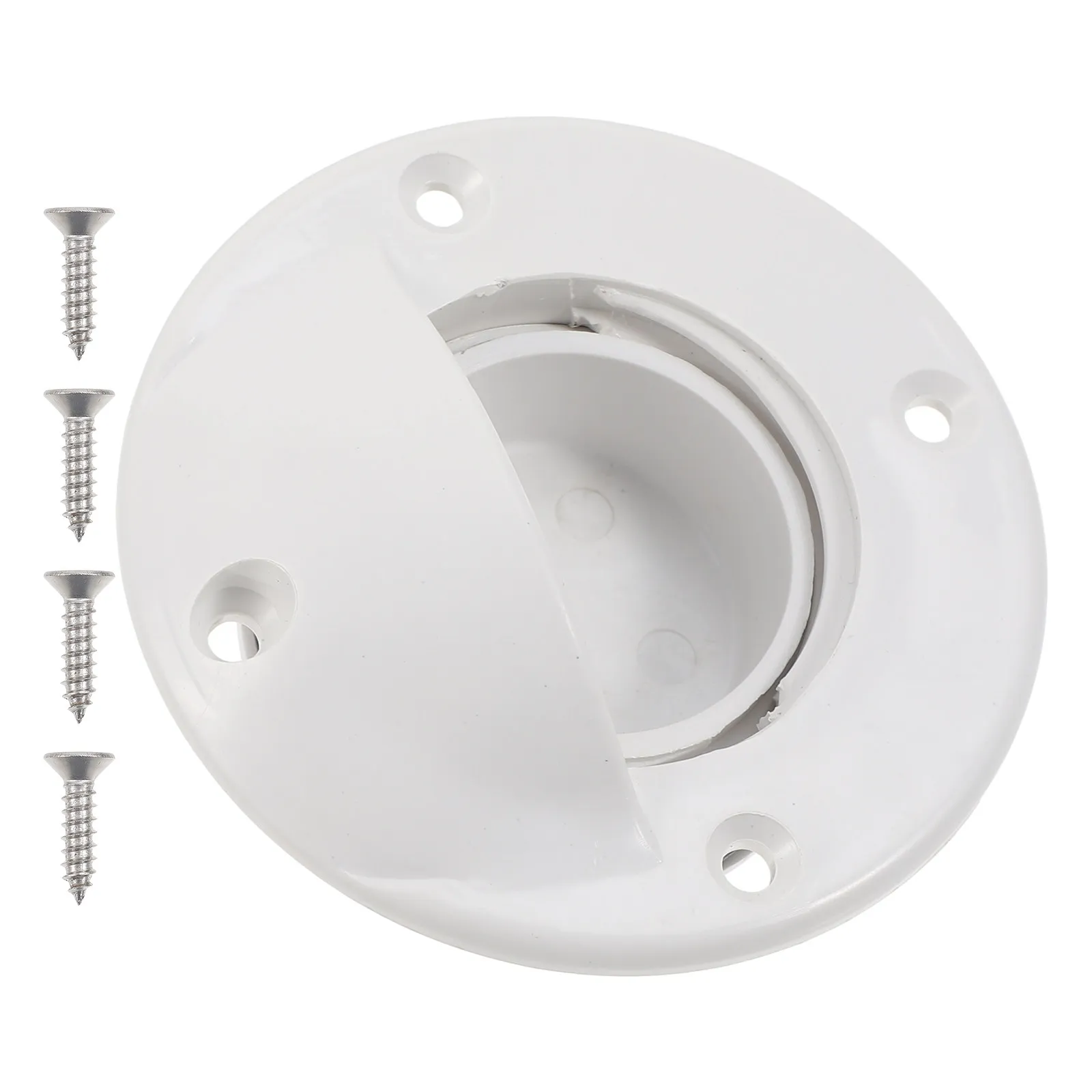 Boat Drain Valve Set Silicone Scupper Plug for Kayak Canoe Transom Hull Easy Install Drain Stopper