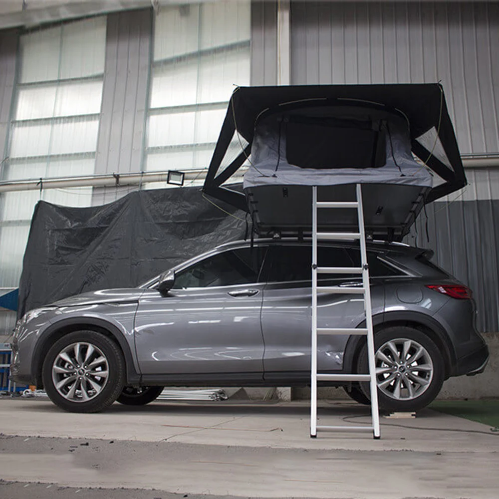 على الطرق الوعرة سيارة التقاط 4x4 سقف أعلى خيمة سهلة الإعداد أفضل سقف أعلى خيمة على الطرق الوعرة سيارة مخيمات سقف أعلى للبيع #3