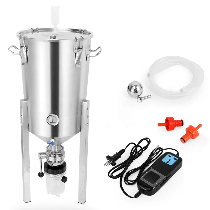 30L 60L stainless steel conical fermenter with 1200ml collection container for homemade/conical fermenter, similar to fermenter