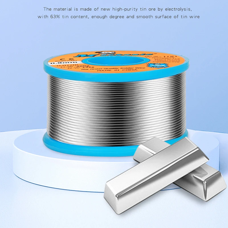 Solder Wire MECHANIC WZ-100 500G 0.5 0.6 0.8 1.0 1.2MM High Purity Low Fusion BGA Spot Welding Tool No-clean Repair Tin Line