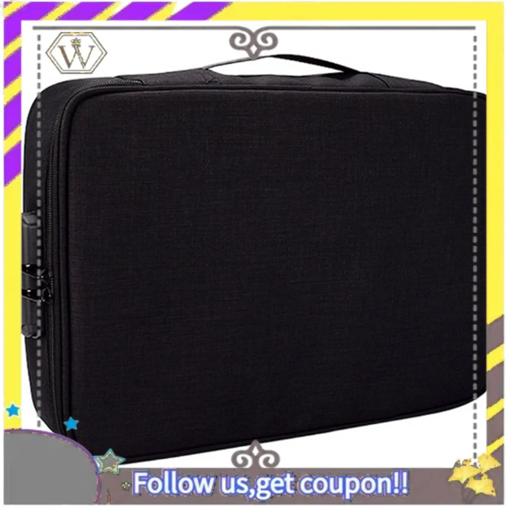 

AU33-2X Document Ticket Bag Large Capacity Certificates Files Organizer For Home Travel Use To Store Important Items