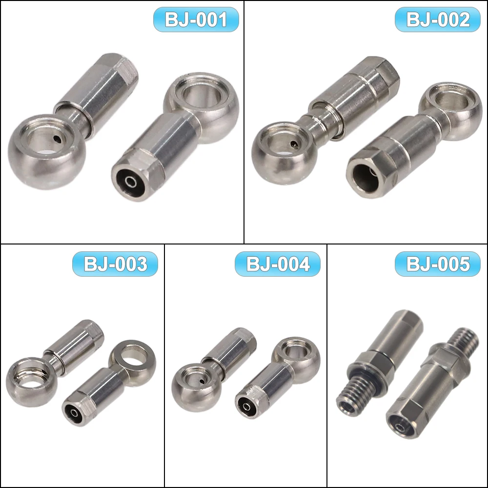 HEPPE Fahrrad-Hydraulikbremsen-Banjo-Schlauchanschluss aus Edelstahl mit Olivenverbinder für SHIMANO SLX/XT/XTR AVID MT4/5/6/7/8 Bremsen – Detail 16