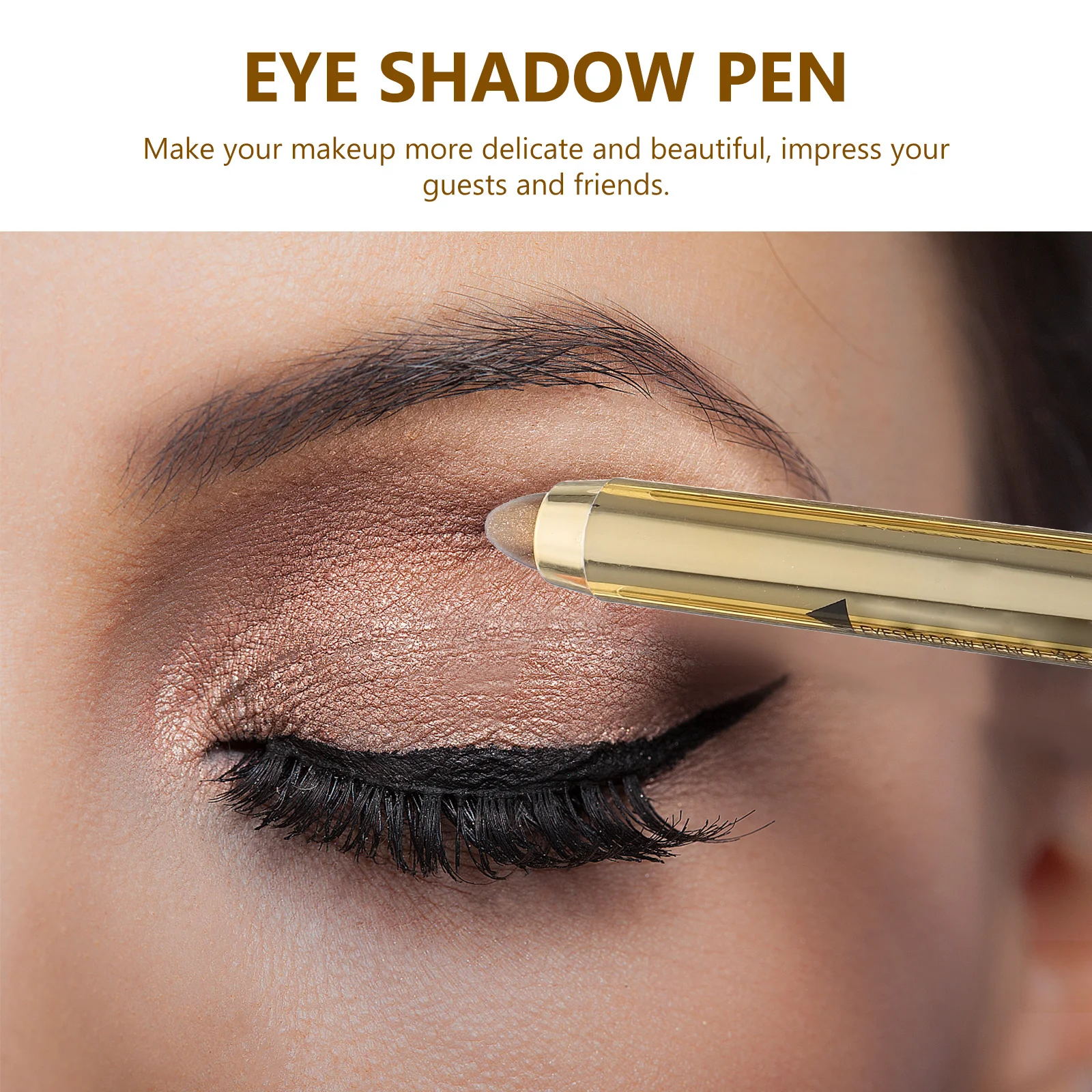 4 stücke Lidschatten Stifte Langlebig Wasserdicht Make-Up Stick Dual-Ended Lidschatten Buntstifte Frauen Kosmetik Werkzeuge Augen Make-Up