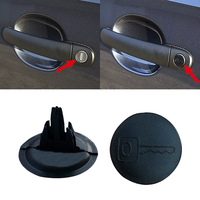 2PCS New For Hyundai Santa Fe CM DM 2006 2007 2008 2009 2010 2012 2013 - 2018 Car Door Handle Lock Barrel Key Hole Cap Plug Clip