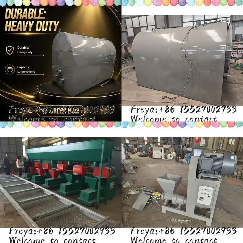 Factory Direct Sale Charcoal Briquette Production Line Char Making Machine