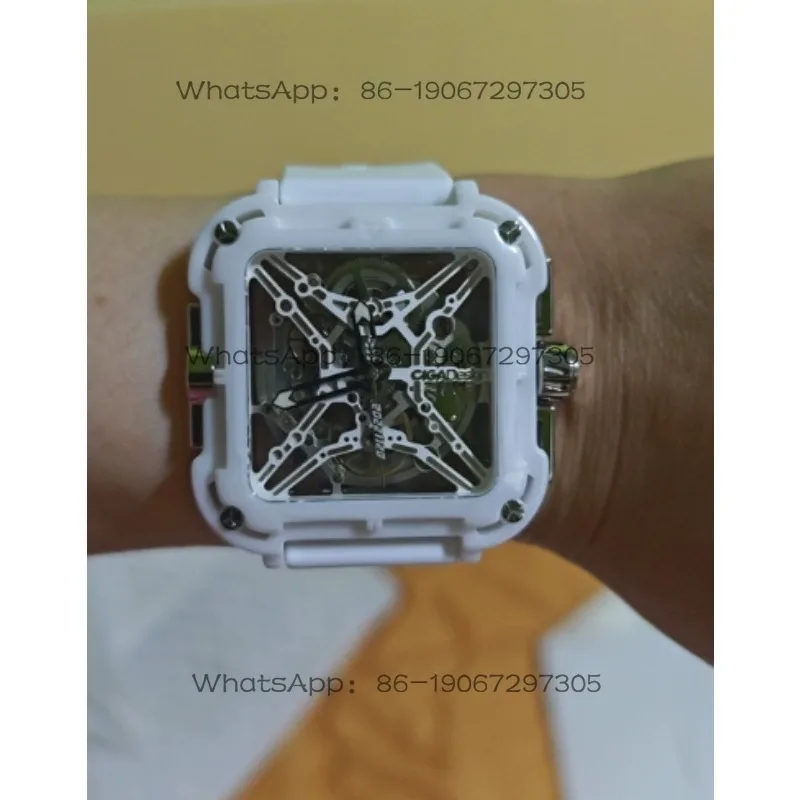 Koi Ceramic Customized Version Mechanical Watch, Trendy Cool Women's Watch