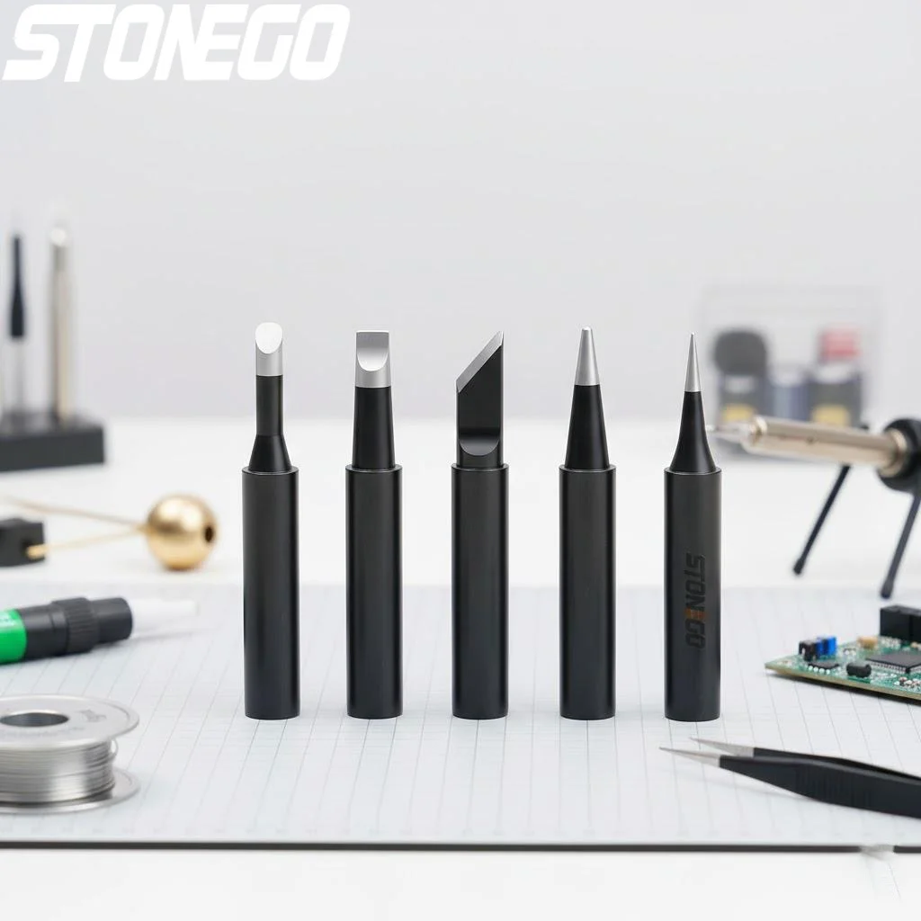 

Хит продаж: совместимый черный наконечник для паяльника с покрытием из сплава, модели 900M, 936, 937, 938, 969, 8586, 852D