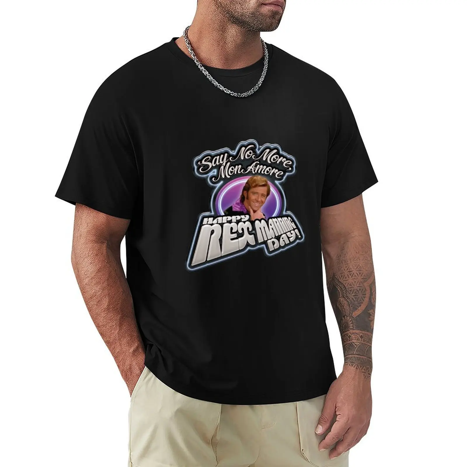 Rex Manning T-Shirt Urban Style Print T-Shirt