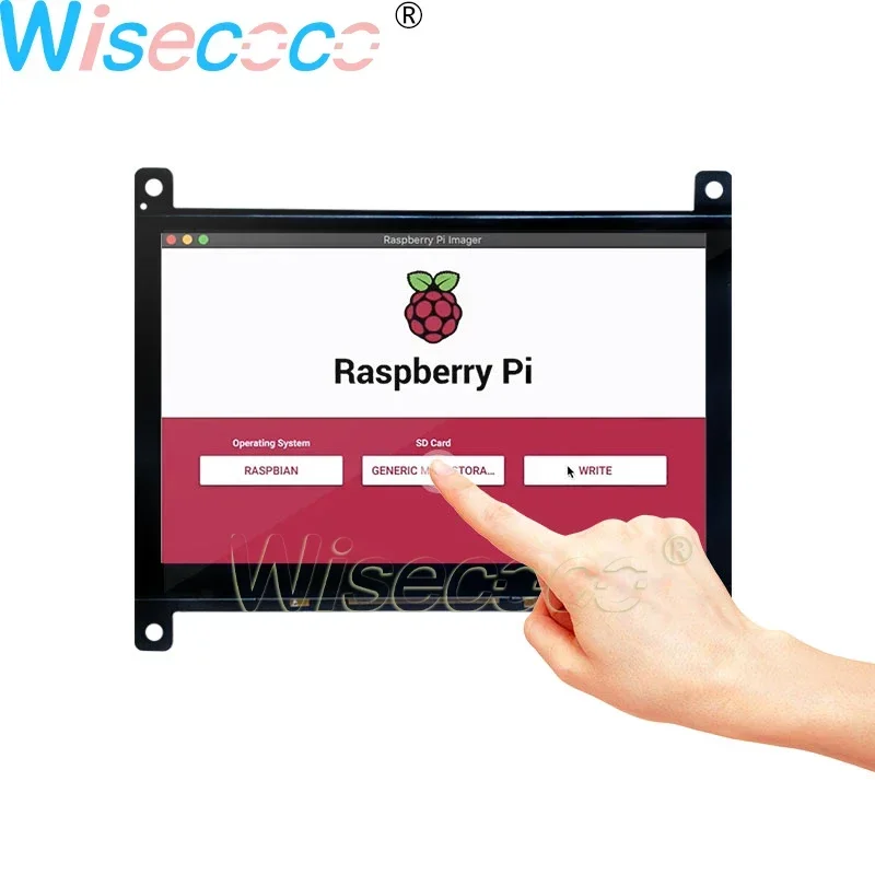 IPS Capacitive Touch LCD Module Screen Monitor 5 Inch 800*480 Display AIDA64 Banana For Raspberry Pi 4 3 2 B B+